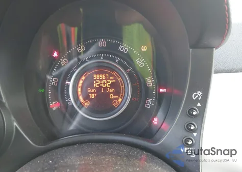 2013 Fiat 500 Abarth from USA, damaged, VIN 3C3CFFFH9DT607684